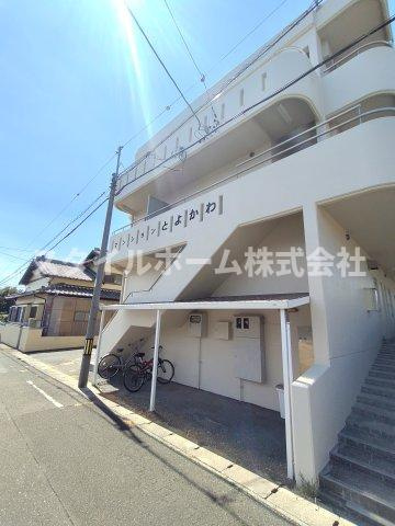 マンションとよかわのエントランス