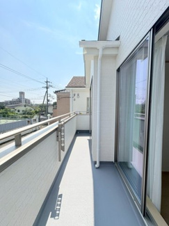 【バルコニー】 | 川越市郭町2丁目　新築分譲　「本川越駅」徒歩21分　敷地32坪　【川越小学区】