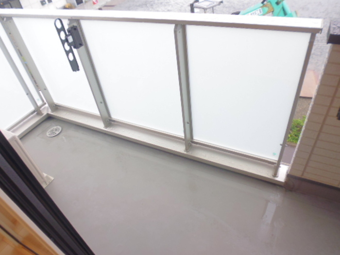 D-メゾン A棟のバルコニー|陽当たり良好なバルコニーです♪