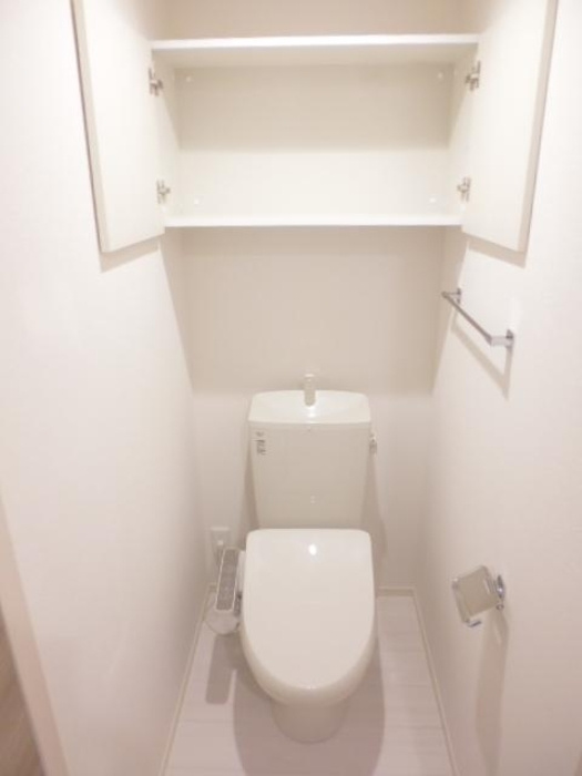 D-メゾン A棟のトイレ|嬉しい温水洗浄便座付き♪