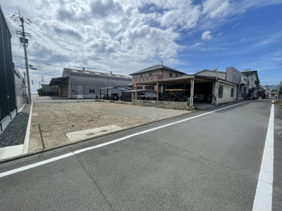 【前面道路含む現地写真】 | 売地　三津2丁目