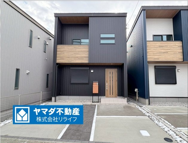【商談中】新築戸建　羽島郡笠松町松栄町Ⅱ　全３区画分譲の外観|■B棟
■YAMADA電機の　ヤマダ不動産　株式会社リライフ　岐阜店■
いつでもお問合わせ下さい。