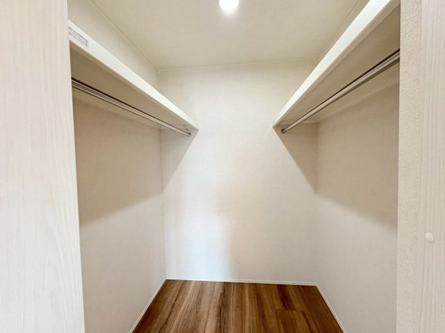 【商談中】新築戸建　羽島郡笠松町松栄町Ⅱ　全３区画分譲の収納|ウォークインクローゼット