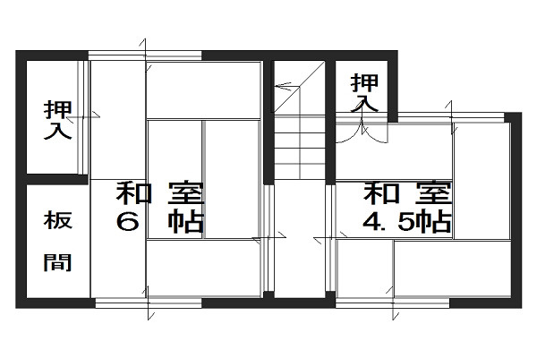 松山市石手4丁目の間取り