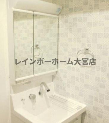 ファーストコート日進の独立洗面台