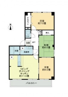 フォブールサウス【キャッシュバック対象物件】の間取り