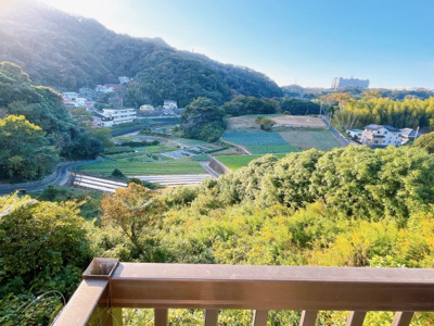【バルコニー】 | 長沢６丁目戸建 | バルコニーからの田園風景