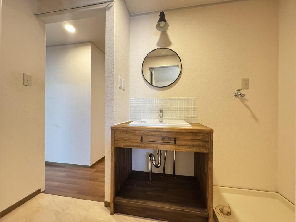 パークハイム　A棟の洗面所