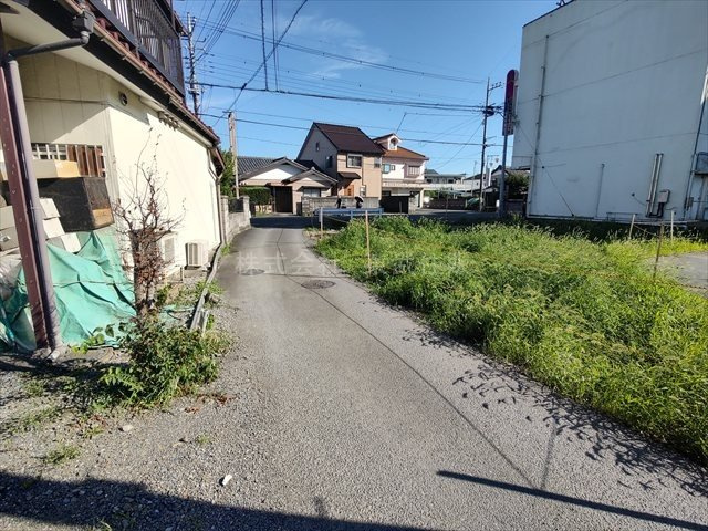 【前面道路含む現地写真】 | 狭山市広瀬東３丁目 | 建築条件なし
