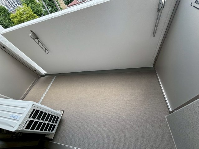 大阪市福島区海老江６丁目の賃貸マンションのバルコニー