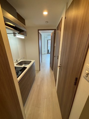 大阪市福島区海老江６丁目の賃貸マンションの玄関