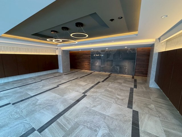 大阪市福島区海老江６丁目の賃貸マンションのロビー