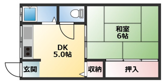 【間取り】 | 堤コーポ