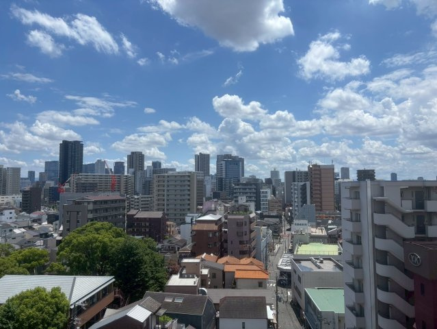 大阪市福島区海老江６丁目の賃貸マンションの展望