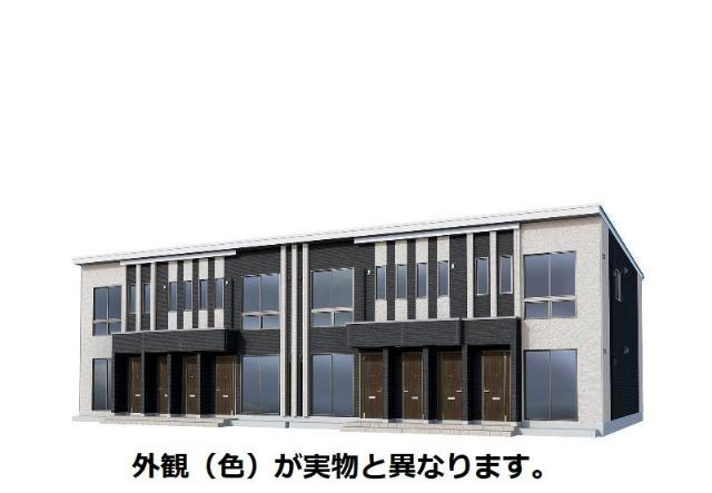仮）阿見町よしわら新築アパートの外観|完成予想図