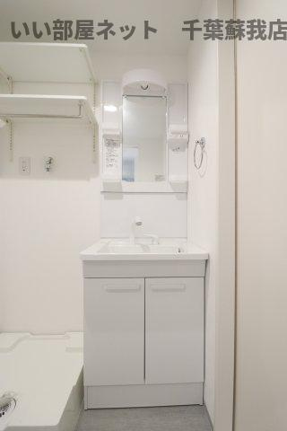 グランメゾン本千葉の独立洗面台|使いやすい独立洗面台です