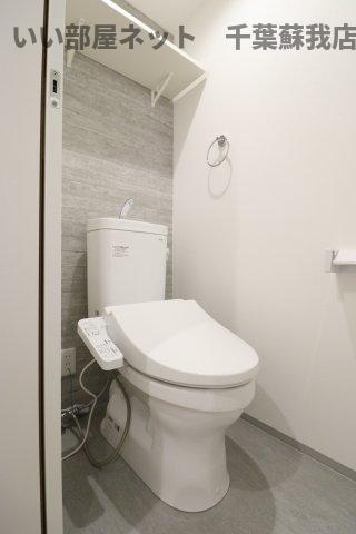 グランメゾン本千葉のトイレ|落ち着いた色調のトイレです