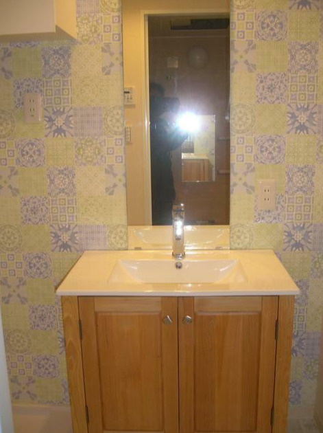 レーヴエスチュエールⅦの洗面所