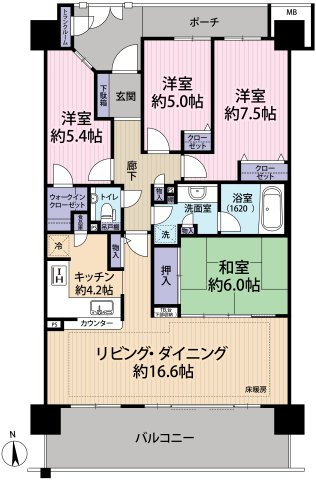 使い勝手の良い間取り