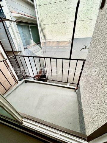 岡山リノベテラスのバルコニー