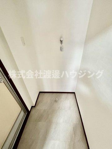 岡山リノベテラスの設備|室内洗濯機置場