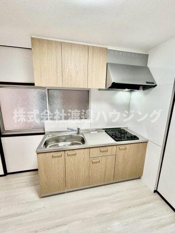 岡山リノベテラスのキッチン