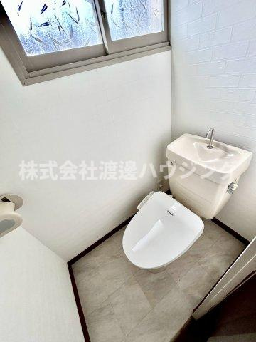 岡山リノベテラスのトイレ