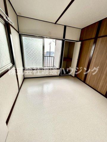 岡山リノベテラスの寝室