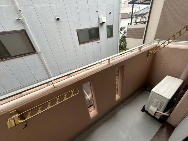 ドゥ・フェイト須磨のバルコニー