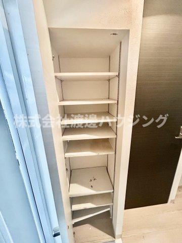 フラワーマンションの収納|玄関収納
