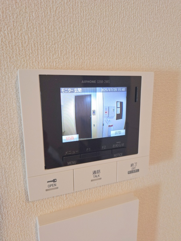 クレスコート岸町のセキュリティ
