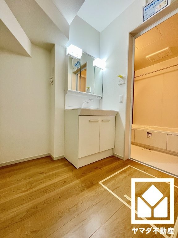 伏見区桃山与五郎町　4期　1号地の洗面所