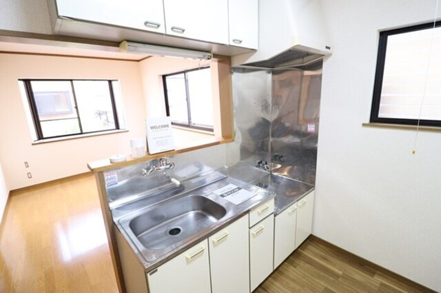 パークサイド　Ⅱのキッチン|対面キッチン