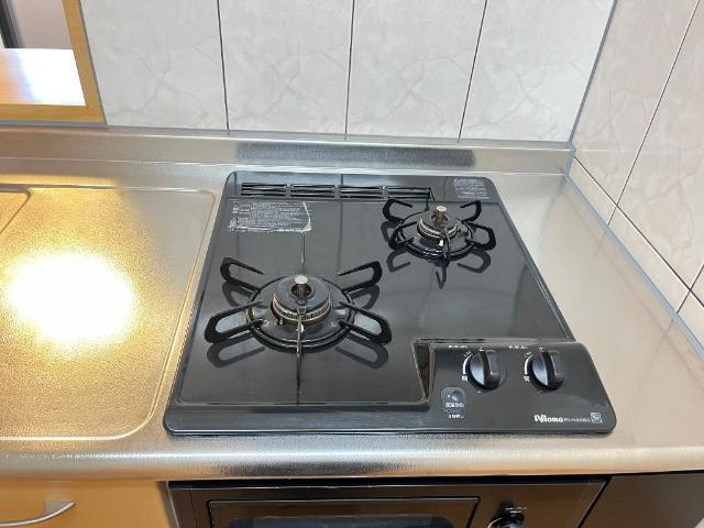 フォレスト・ヴィラのキッチン|ガスコンロ
