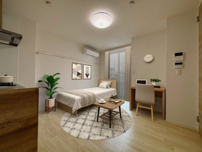 家具・家電は付帯しません。