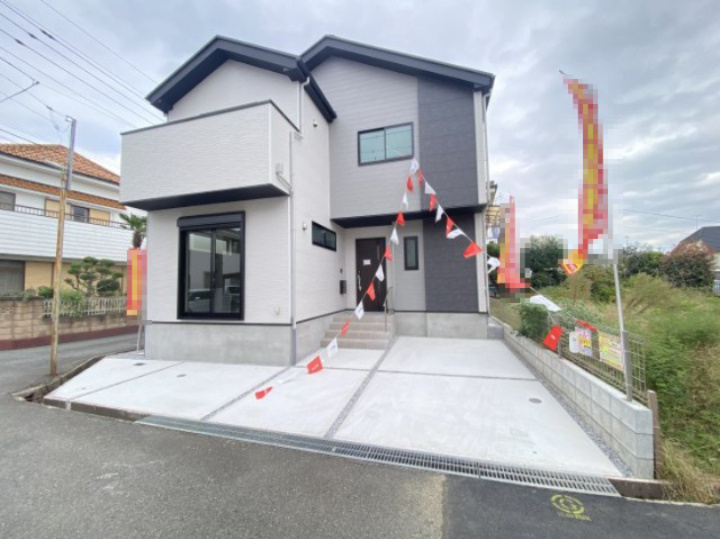 祝　成約済み　八王子市　中野山王　新築戸建て　１期の外観|～仲介手数料無料☆八王子ひなた不動産～　八王子市中野山王　新築戸建て