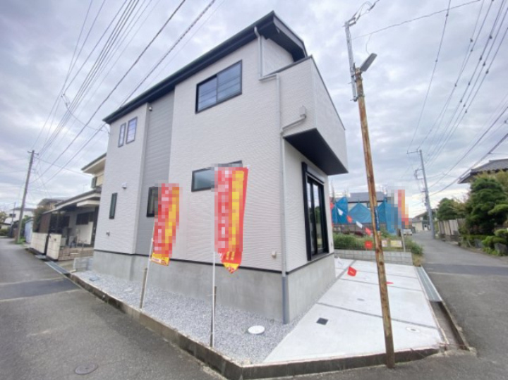 祝　成約済み　八王子市　中野山王　新築戸建て　１期の外観|～仲介手数料無料☆八王子ひなた不動産～　八王子市中野山王　新築戸建て