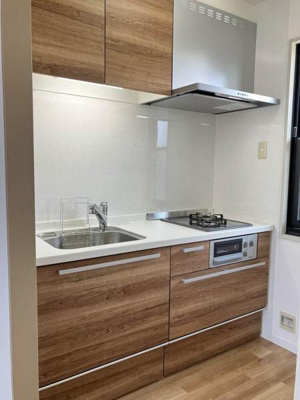 【キッチン】 | カルムＫ | ■ガラストップコンロ付き