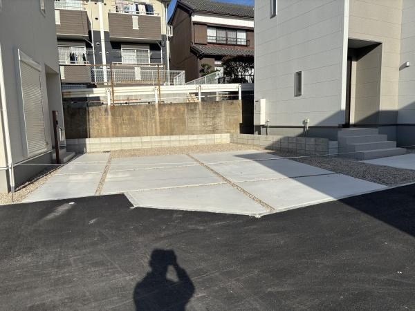 蒲郡市三谷町七舗58期　全4棟・3号棟の駐車場|２台駐車できます！