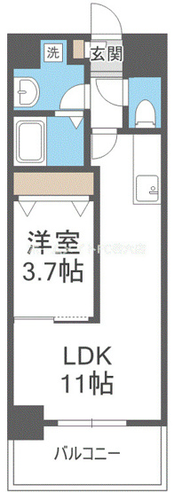【間取り】 | エクレレメディコ天六