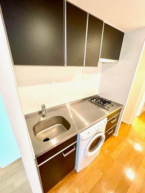 渋谷区宇田川町の賃貸マンションのキッチン