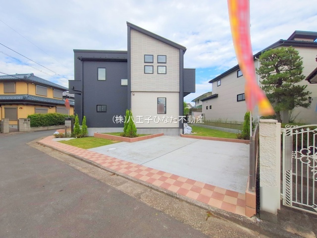 祝　成約済み　八王子市　北野台　新築戸建ての外観|～仲介手数料無料☆八王子ひなた不動産～　八王子市北野台　新築戸建て