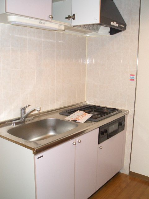 ノーブルハイム岡山のキッチン