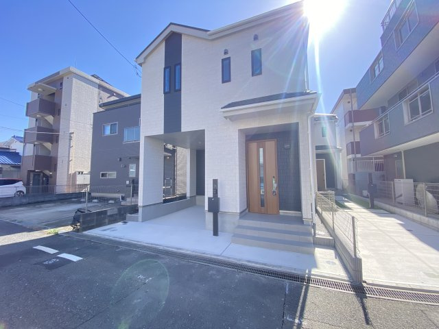 祝：成約済み　八王子市　大和田町　新築戸建て　６期の外観|～仲介手数料無料☆八王子ひなた不動産～　八王子市大和田町　新築戸建て
