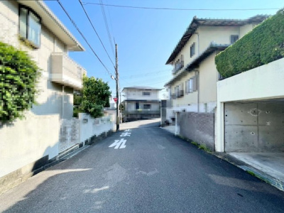 【前面道路含む現地写真】 | 高槻市大和１丁目　売土地