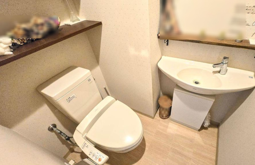 デュオプレステージ明石魚住パラーシオのトイレ