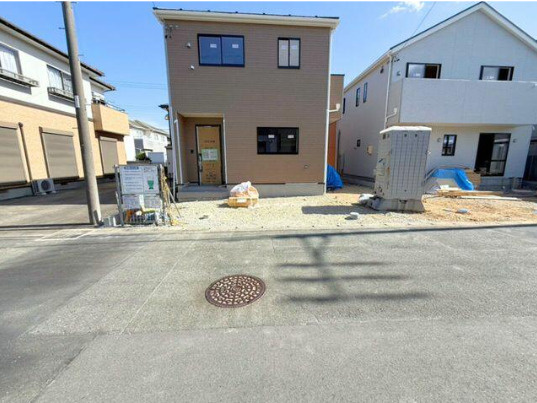 売新築戸建　中央区萩丘五丁目の駐車場