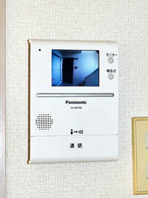 【セキュリティ】 | コーポ大津和 | カラーモニター付インターホン