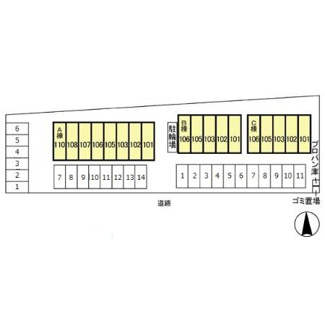【区画図】 | フレックスインターパーク　C