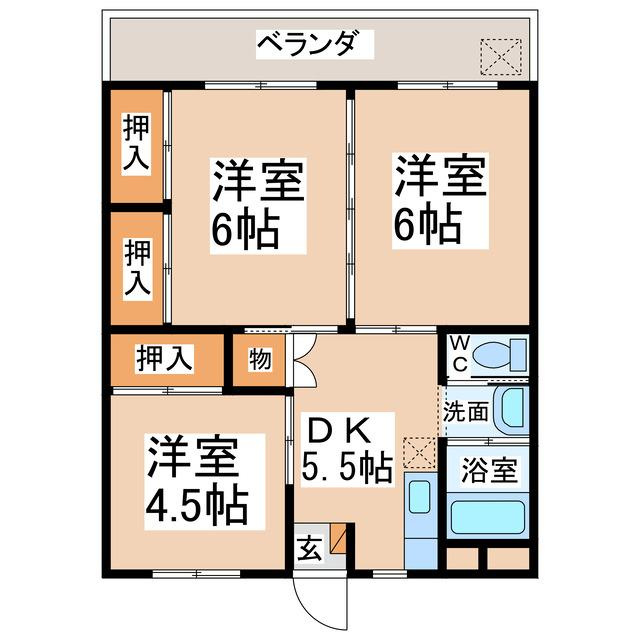 国崎ビル3の間取り